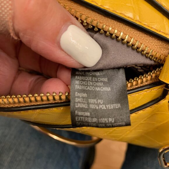 NWOT Ring-handled, Crossbody Small Dome Satchel - Picture 11 of 13